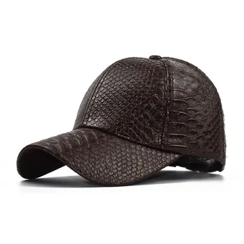 2021 Nye Hat Kvindelige Efteråret Og Vinteren Visir Baseball Cap Mandlige Krokodille Mønster Cap Mode Far Hat