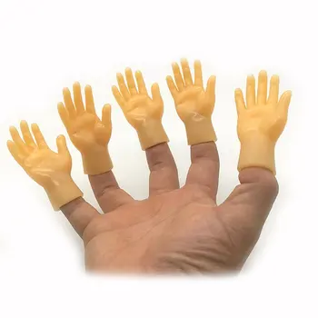 Små Hænder Finger Puppet Mini Finger Dukker Små Bitte Hænder Party-Spil Toy Interaktive Toy Finger Barnesenge Dække