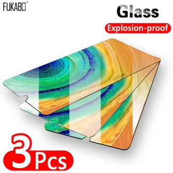 Beskyttende Hærdet Glas Til Huawei P30 P20 P10 Ære 10 Lite 8X skærmbeskyttelse Til Huawei Mate 20 Pro Beskyttelse Skærmbillede Glas