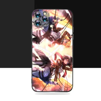 Angreb På Titan Manga-og Anime-Phone cover Til iPhone 12 Mini Pro Max antal 11 XS-XR-X 7 8 6 6S Plus SE 2020 TPU Silikone bagcoveret