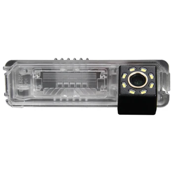 HD 720p førerspejlets kamera med LED for LAVIDA 2008-2011 Vandtæt kamera Vende backup-kamera Nummerplade Lys kamera