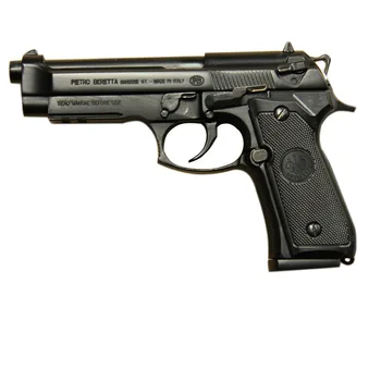 1 2.05 skala Italia Beretta m92f falsk pistol toy pistol politi pistol i metal prop pistol metal plade af metal wall plate tin tilmelde 20*30 CM