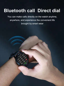 Sports Business Kalder Smart Vandtæt Bluetooth-Ur Mænds og Kvinders Ure, puls, Temperatur Sundhed Sove Overvågning