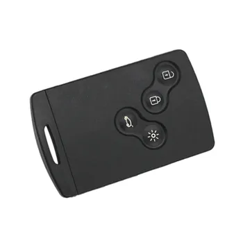 Smart bil-tast 4-knappen, keyless Fjernbetjening nøgle hitag AES pcf7953 chip 434mhz for renault Clio 4-tasten efter 2013