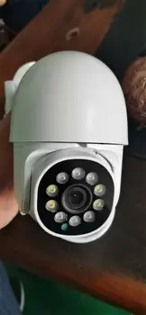 2MP 1080P Udendørs Vand-bevis 1,5 Tommer Trådløse PTZ IP Dome Kamera Dag Nat Fuld Farve Home Security CCTV Skærm
