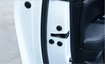 12pcs Bil dørlås Skrue Protector Dække for Ford Focus MK2 MK3 MK4 kuga Undslippe Fiesta Ecosport Mondeo Fusion