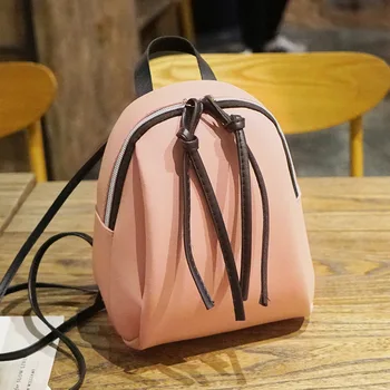 Kvinder Rygsæk Mode Mini Læder Skuldertasker Lille Rejse-Rygsække Til Skolen Teenagere Piger Skoletasker Telefon Tasker