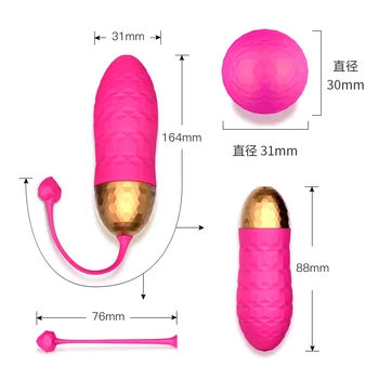 G Spot Klitoris Vibrator Vandtæt 10 Tilstande Genopladelige Trådløse Fjernbetjening, Vibrerende Bullet Vibrator Æg Sex Legetøj Til Kvinder