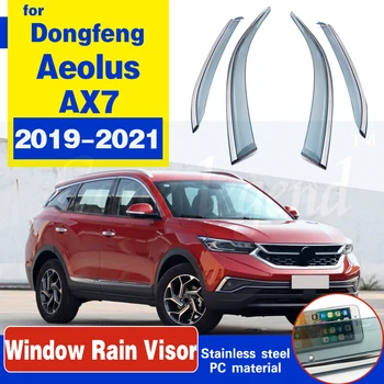 For DFM Dongfeng Aeolus AX7 2019 2020 2021 Side vindafviser, Solen, Regnen Deflektor Vindue Visir Vejret Skjold Regn Visir 4stk