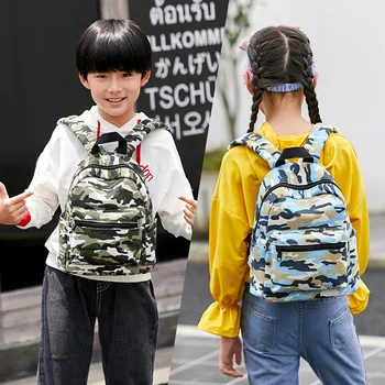 VOLASSS Camouflage Children ' s Lille Rygsæk skoletasker Til Teenage-Studerende, Nye Mode Afslappet Rygsække Unisex Mochila Hombre