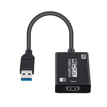 HDMI-Video Audio Capture Kort 1080P 30Fps HDMI USB 3.0-HDMI-Capture Enhed til Live Streaming af Konferencer