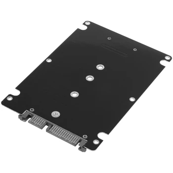 Black B + M-tasten Socket 2 M. 2 NGFF (SATA) SSD til 2,5 SATA Adapter-Kort med Sagen
