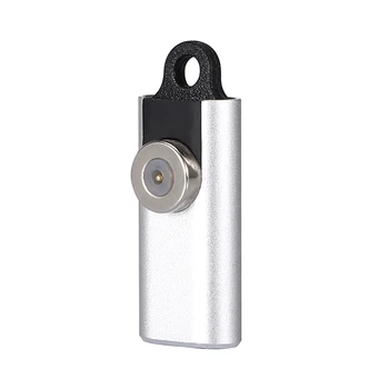 Med LED-Indikator Stik Sikker Til Telefonens Mikro-USB-Konverter Type C Magnetisk Adapter Oplader Kabel Hurtigt 90 Graders Roterbar