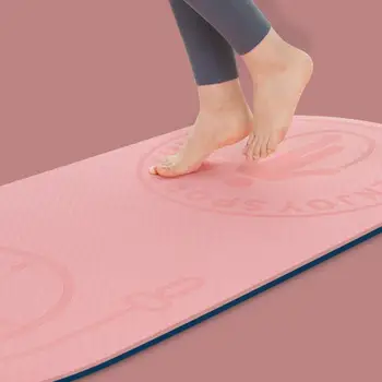 Non-slip stødabsorbering Mute (Dæmpning Mat To-farve Yoga Pude til Indendørs fitness-коврик для йоги Yoga-Måtter