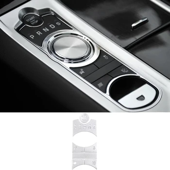 7Pcs Bil Central Kontrol Gear-Knappen Cover Sticker til Dekoration Jaguar XF 2012-