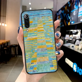 Kunst Maler Palu klee Telefon Tilfældet For Xiaomi Mi Note 10 A3 9-MAX 3 A2 8 9 Lite Pro Ultra black Prime Maleri Hoesjes Luksus
