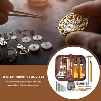 Se Repair Tool Kit Urmager Værktøj Vedligeholdelse Metal 149PCS Multi-Værktøj Let At Bruge Sagen Åbner Foråret Bar Remover