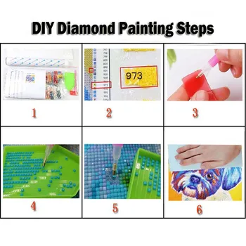 DIY Diamant Maleri Dyr afrika elefant mor og barn Fuld Square Bor Diamant Mosaik Cross Stitch Diamant Broderi 5D