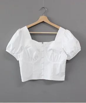 Nye Piger Sommer bluse til kvinder, der passer shirt korte ærmer Toppe høj talje lange udskrive En Linje nederdel to dragter Sælge separat