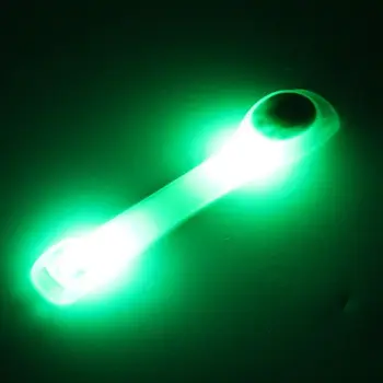 Blinkende LED Sikkerhed Lys Lampe Justerbar Armbind Reflekterende Armbånd For løbere Jogger hundehalsbånd Cykel Rytter