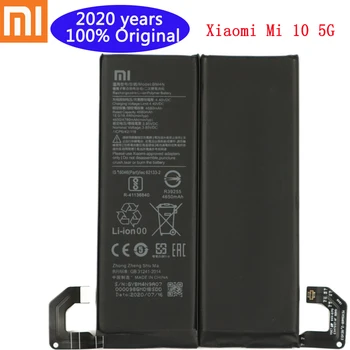 2020 år Nye Ægte xiaomi Oprindelige Telefon Udskiftning 4780mAh Batteri BM4N For Xiaomi Mi 10 5G Mi10 batería Batterier
