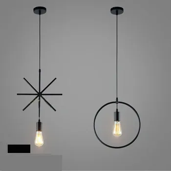 Geometriske Lampe Nordiske Vedhæng Lys Moderne Og Kreative Personlighed Med Et Enkelt Hoved Restaurant, Tøjbutik Stue Gangen Bar