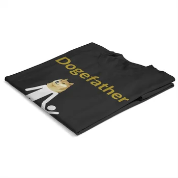 Fashion T-Shirt til Mænd Designer Dogefather Sjove T-shirt, Bomuld, Overdimensionerede Runde Nevk Mænd Tøj Top