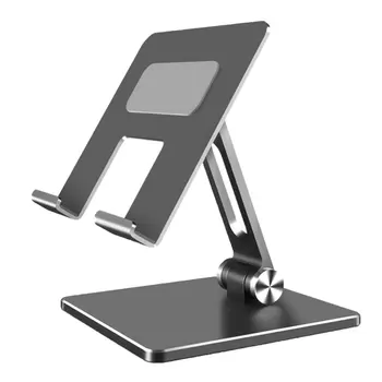 Bærbare Aluminium Holder Desktop Beslag Dovne Folde Tablet-Computer Stander Til IPad Til Mobil Telefon Holder