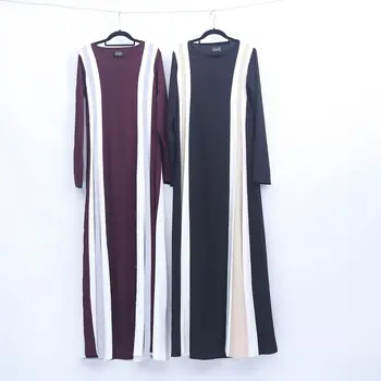 Donsignet Kjole Tyrkiet Ramadanen Muslimske Mode Syet Lang Kjole Plus Size Løs Kjole Muslimske Mode Abaya Dubai Abaya Tyrkiet