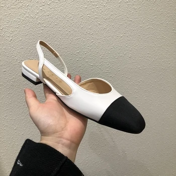 Platform design nye mode kvinders pumper casual damer hvid patent leather studs spidse læder-høj hæl sandaler størrelse 34-42
