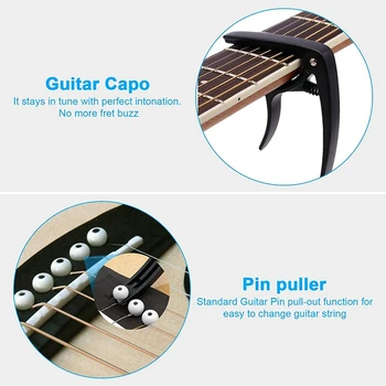 Guitar Reparation Værktøj Til Vedligeholdelse Af Kit Guitar Reparation Af Guitar Rengøring Pleje Tilbehør