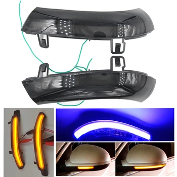 2STK LED-blinklys Spejl Indikator Dynamisk Blinklys Til VW GOLF 5 GTI V MK5 Jetta Passat B5.5 B6 Sharan Fantastisk EOS