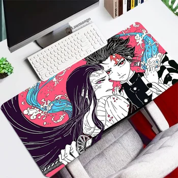 Anime Demon Slayer:Kimetsu ingen Yaiba musemåtte Pink Gamer PC Completo værdiboks til Bærbar Computer, Tastatur Tabel Bruser Mat CS GO LOL Musemåtte