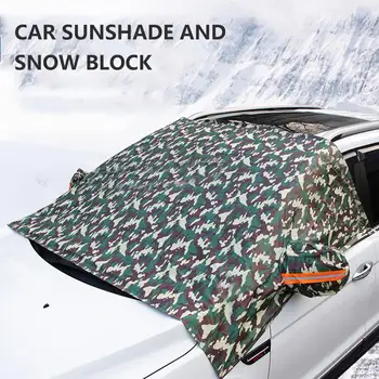 143x210cm Bil Forrude Dækning solsejl Beskytter Bilen Tøj Forrude, Vinter, Sne, Is, Regn, Støv Frost Dækker