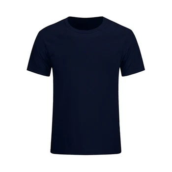 2021 bomuld kortærmet t-shirt kort-langærmet ensfarvet, kortærmet t-shirt til mænd-top t-shirt med rund hals solid farve