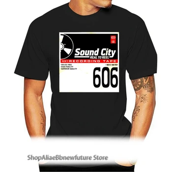 Nye Sound City - Sort kortærmet T-Shirt i Størrelse S-2Xl Tilpas t-Shirt