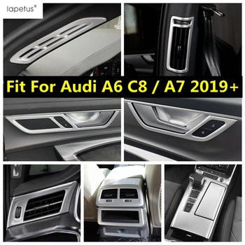 Bageste Luft AC Vent Outlet / Skift Gear / Håndtag Skål Frame Cover Trim Mat Tilbehør Interiør Til Audi A6 C8 / A7 2019 - 2021