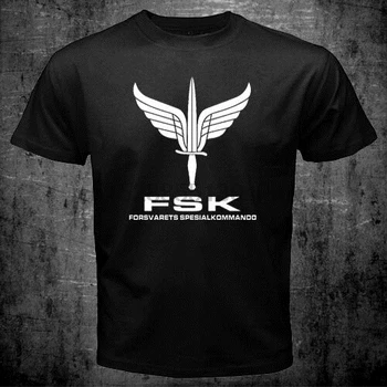 2019 Cool Norske Norge Fsk Særlige Styrker Forsvarets Spesialkommando Navy Army T-Shirt Unisex Tee