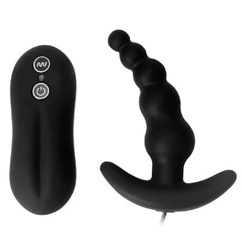Anal Plug Dildo Vibrator Erotisk 10 Frekvens Vibrerende Prostata Massager Anal Perler Butt Plug Vibratorer Til Mænd, Legetøj For Voksne