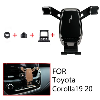 Car Mount Phone Holder luftskrue Klip Mobiltelefon Holder til Toyota Corolla Altis Tilbehør 2019 2020 Bil Tilbehør