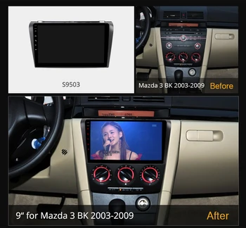 Android-10.0 6G+128G Ownice K7 Bil autoradio Mms til Mazda 3 BK 2003 - 2009 radio system-enhed 360 Panorama 4G LTE SPDIF