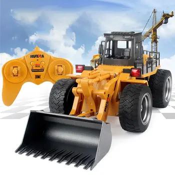 Legering Bulldozer Wireless Remote Control Engineering Køretøj, Traktor, børne-Gravemaskine Model Toy Bil