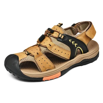 Sandles par størrelsen tøfler uomo mand sandel zandalias masculina 49 homme sport sandale flip romerske ete herren 2020 sandaler Mand