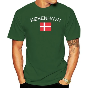 2021 mode fritids-T-Shirts til Mænd Kobenhavn Vintage Danmark København Sport kvinder top O-Hals Tilpasset