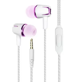 1PC In-ear Headset Wire Bærbare Sport Sved-bevis Subwoofer Surround Sound High Fidelity lydkvalitet for Stereo Hovedtelefoner