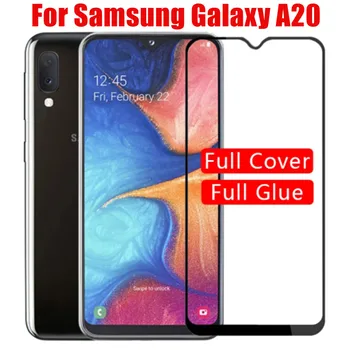 2stk 9D Beskyttende Glas Til Samsung A20 galaxy 20 Telefonens Skærm Protektor på Samsung Galaxy 20 Fuld Dækning Hærdet Glas