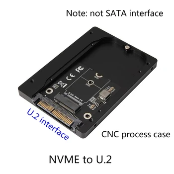27RA SFF-8639 U. 2 til NVMe M. 2 M-tasten PCIe SSD Tilfælde Kabinet Converter PCIe-Adapter M2