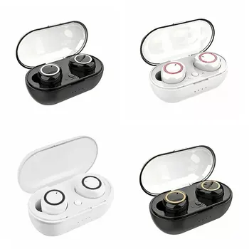 Y50 Trådløse 5.0 Sports Hovedtelefoner Med Opladning Rum Stabil Transmission Magnetisk Opladning Af Headset Box Pakke