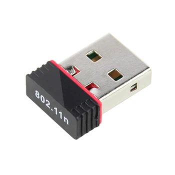 1 Pc Wireless USB-WiFi-Adapter 150Mbps Wi-Fi-Antenne Mini-PC Internet-netværkskort LAN-Dongle-Adapter Ethernet-Modtager, Wi-fi