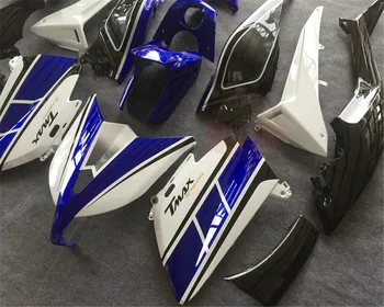 For Yamaha TMAX 530 TMAX530 T-max 530 2012 2013 12 13 14 Motorcykel dele ABS injektion organ, blå og hvid kåbe kit